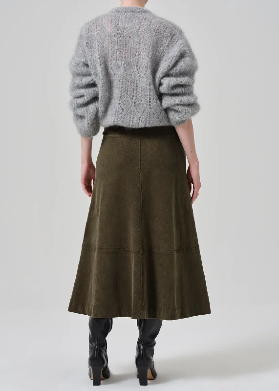 Cassia Skirt Corduroy in Costes