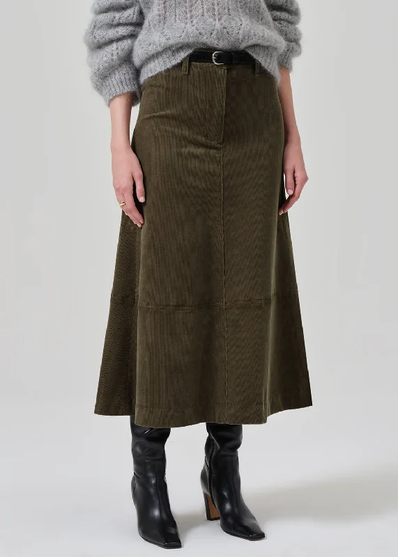 Cassia Skirt Corduroy in Costes