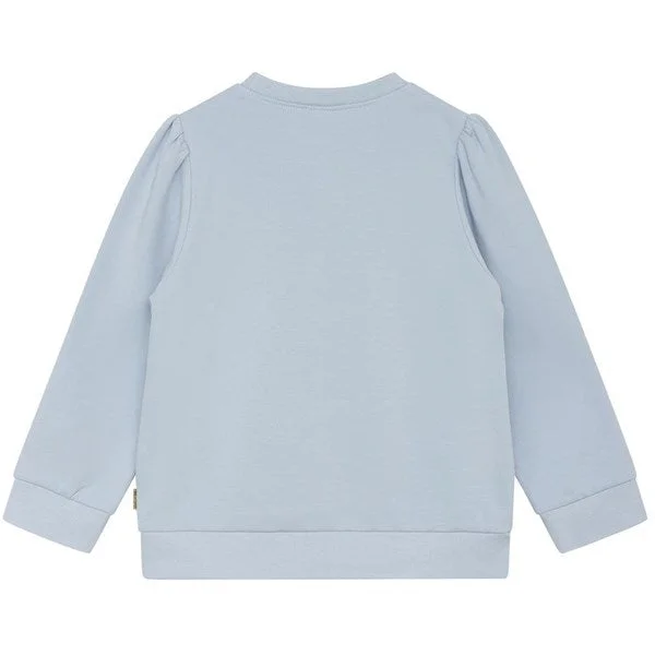 Hust & Claire Mini Blue Flax Saria Sweatshirt