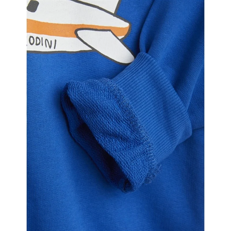 Mini Rodini Airplane Sp Sweatshirt Blue