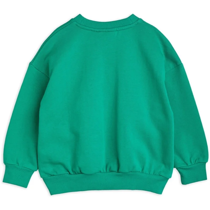 Mini Rodini Book Club Emb Sweatshirt Green