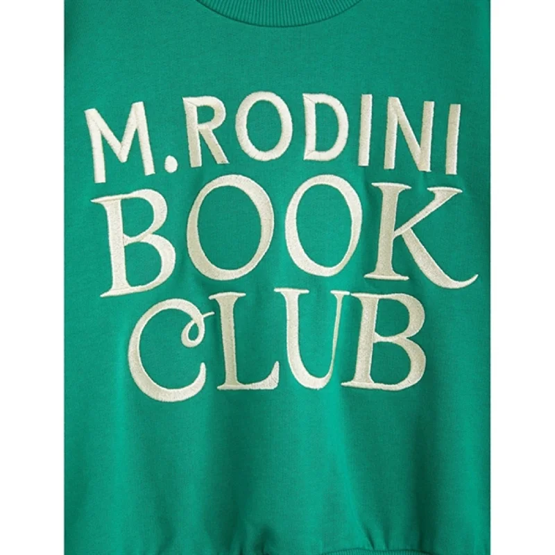 Mini Rodini Book Club Emb Sweatshirt Green