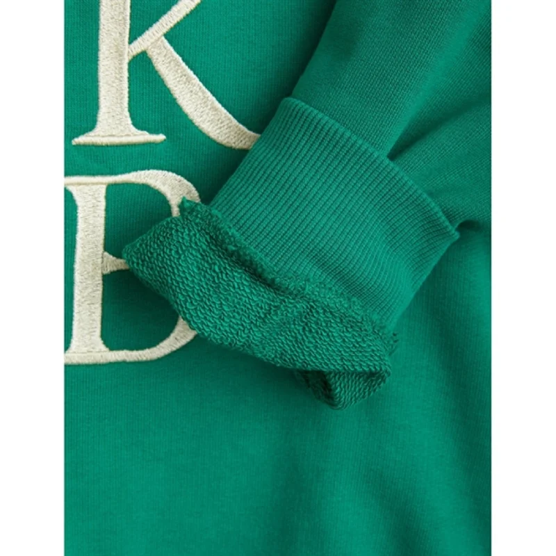 Mini Rodini Book Club Emb Sweatshirt Green