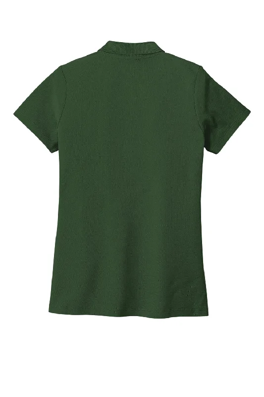 Port Authority Womens React SuperPro Snag Resistant Short Sleeve Polo Shirt - Dark Green