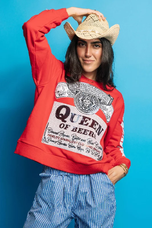 Queen of Beers Sweatshirt