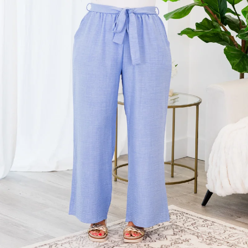 Sandy Shoreline Pants, Chambray