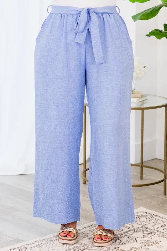 Sandy Shoreline Pants, Chambray