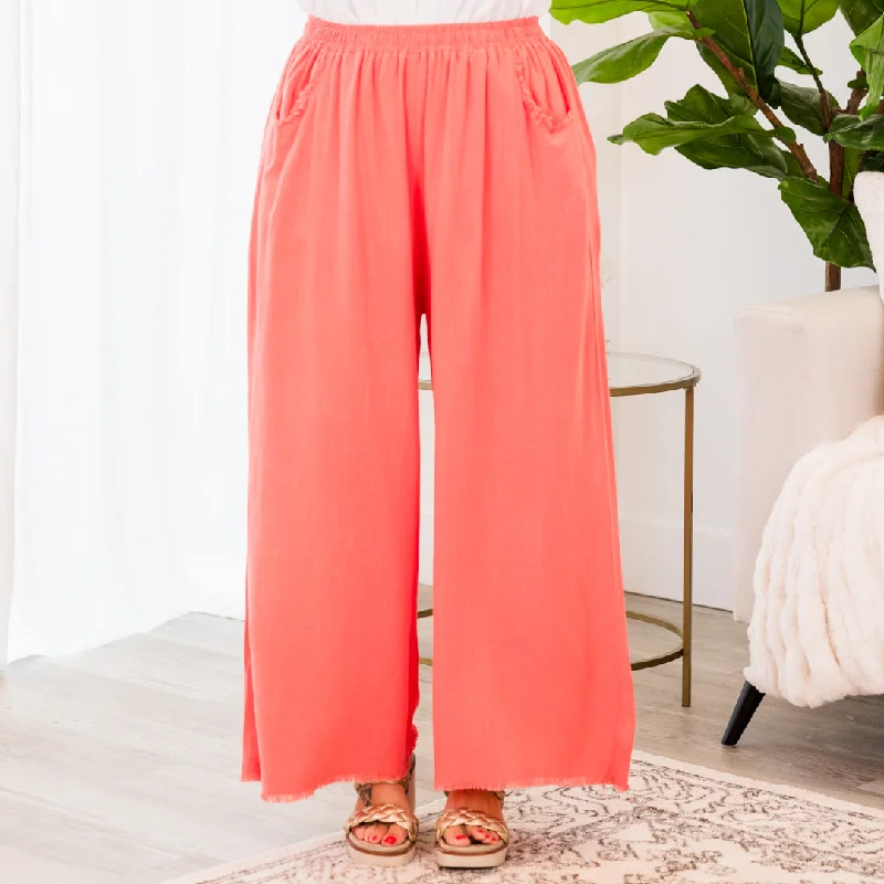 Vacay All Day Pants, Orange