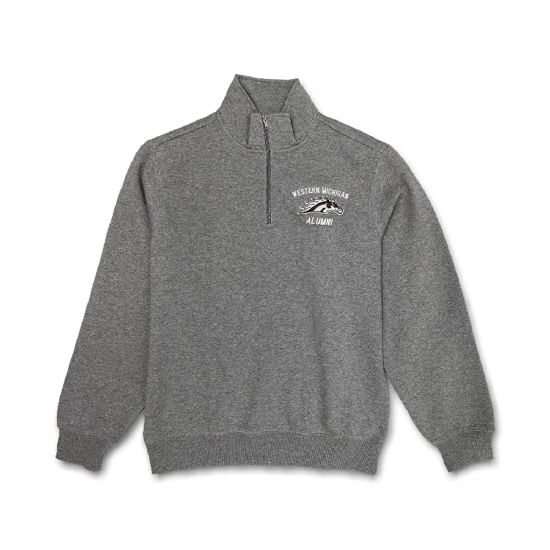 Western Michigan Alumni 1/4 Zip Pullover Sweatshirt