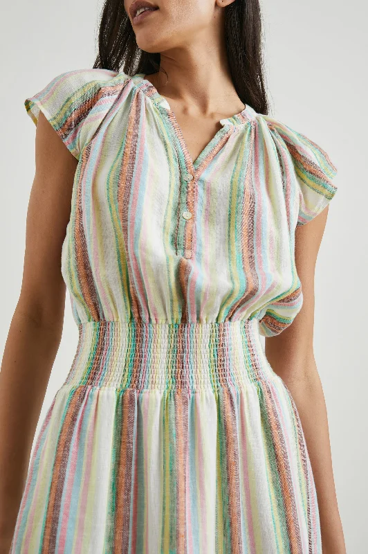 AUGUSTINE DRESS - PALAIS STRIPE