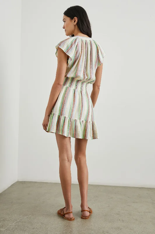 AUGUSTINE DRESS - PALAIS STRIPE