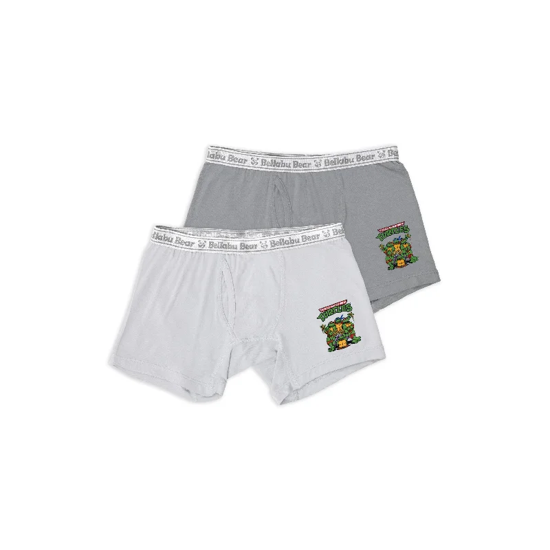 Teenage Mutant Ninja Turtles Retro Bamboo Boy's Boxer Brief 2-Pack