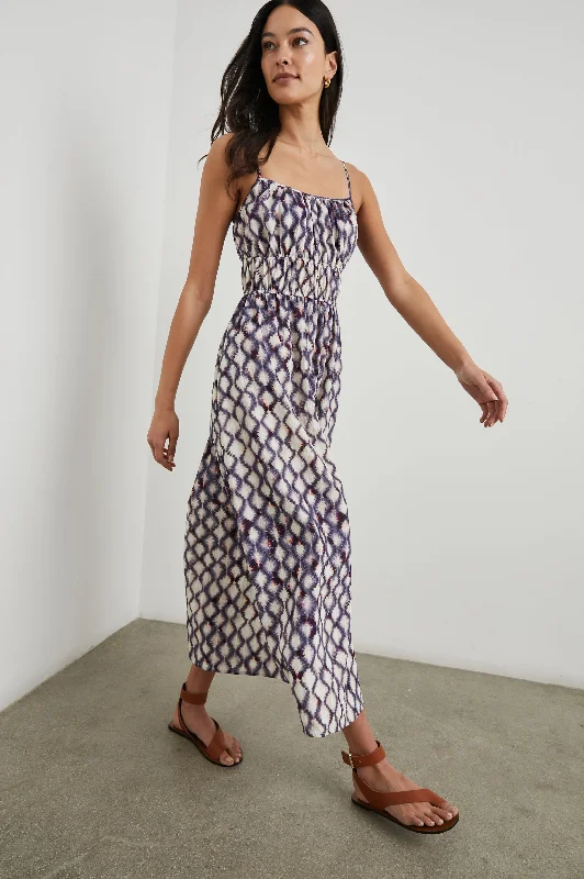 FATIMA DRESS - IRIS SHIBORI