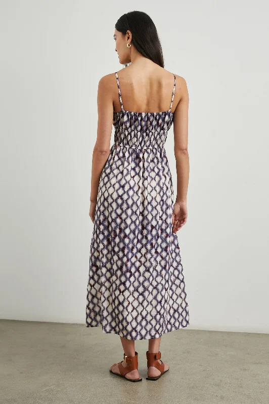 FATIMA DRESS - IRIS SHIBORI