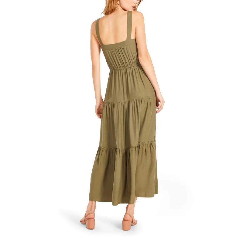 Field Trip Dress (Mossy Green)