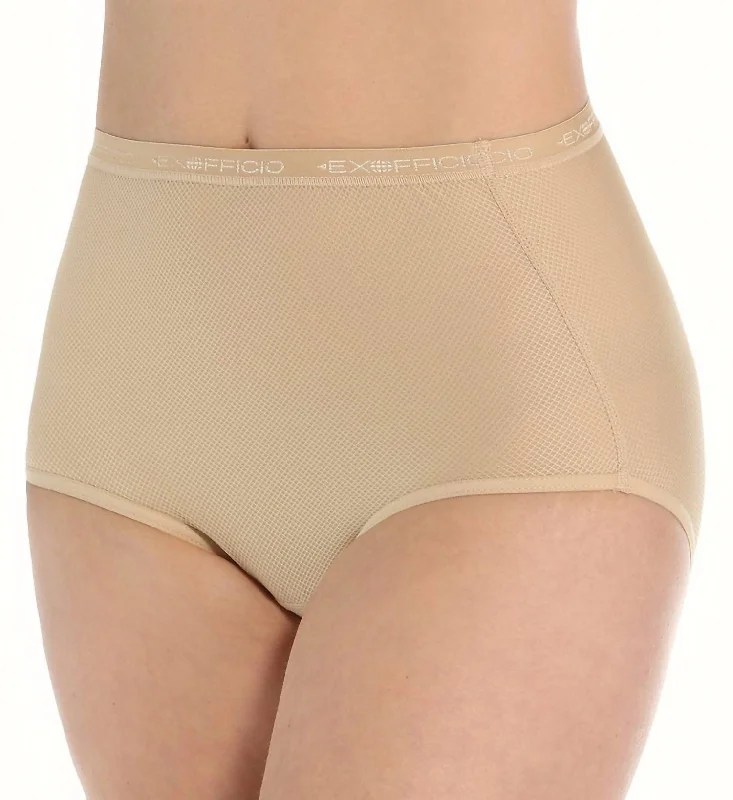 Give-N-Go Full Cut Brief Panty In Nude