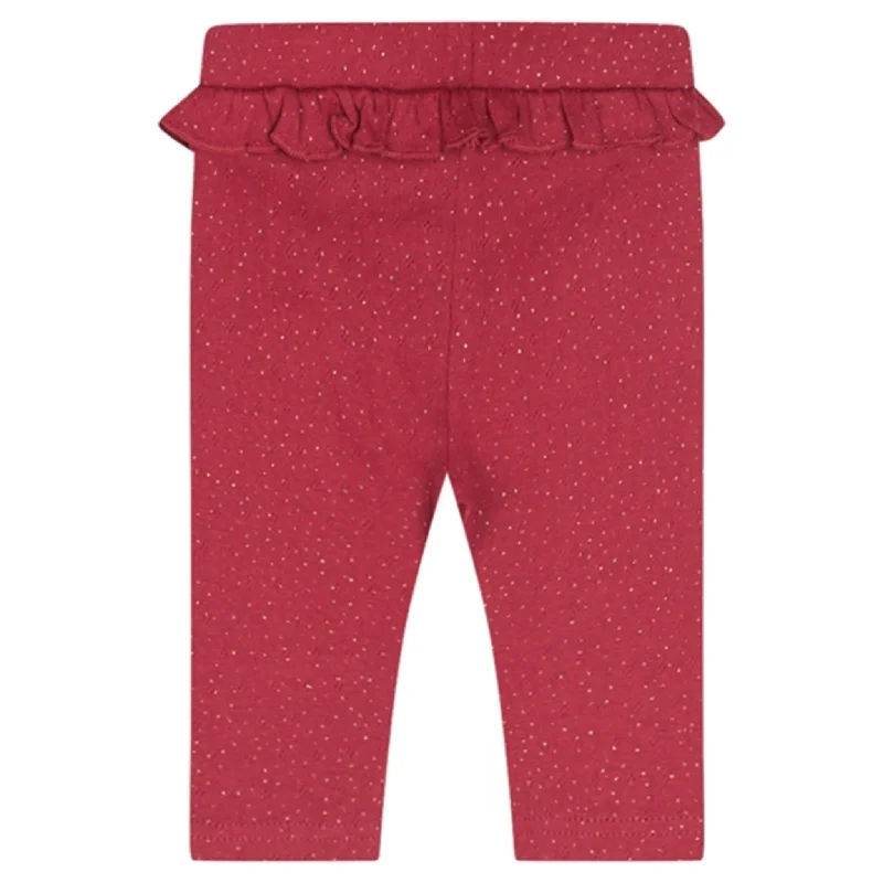 Hust & Claire Baby Teaberry Lilja Leggings