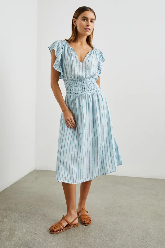 IONA DRESS - CAMBRIA STRIPE