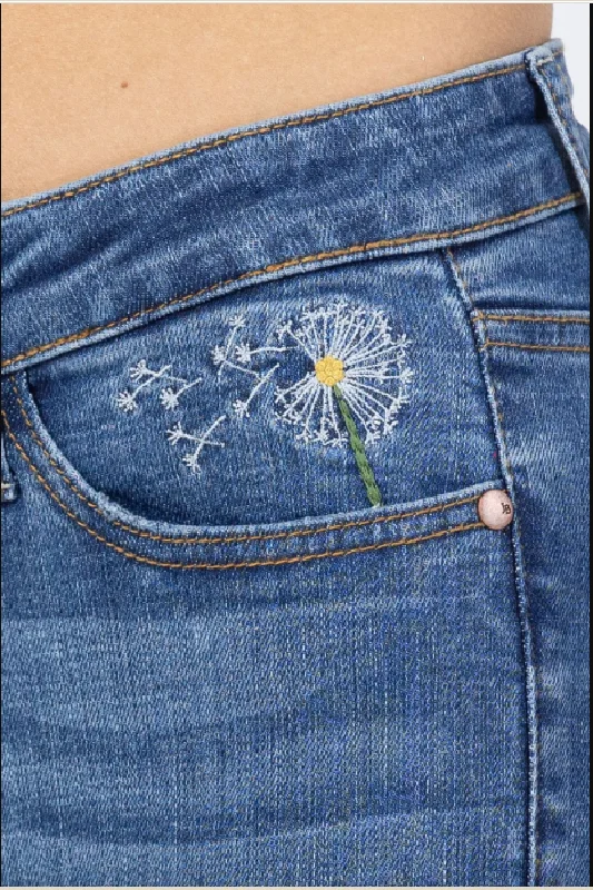 Judy Blue Dandelion Skinny Jeans