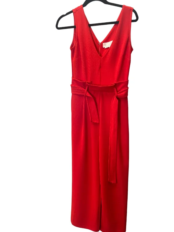 Jumpsuit By Anthropologie In Red, Size: M