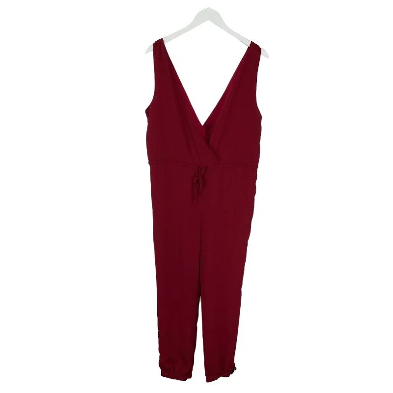 Jumpsuit By Clothes Mentor In Red, Size: Xl