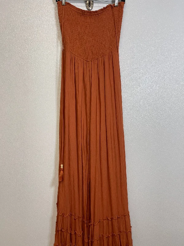 Jumpsuit By Illa Illa In Orange, Size: L