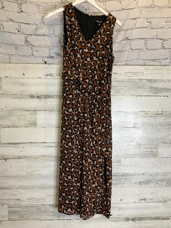 Jumpsuit By Roz And Ali In Animal Print, Size: Petite  M