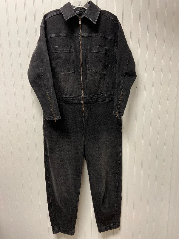 Jumpsuit By Ted Baker In Black Denim, Size: L