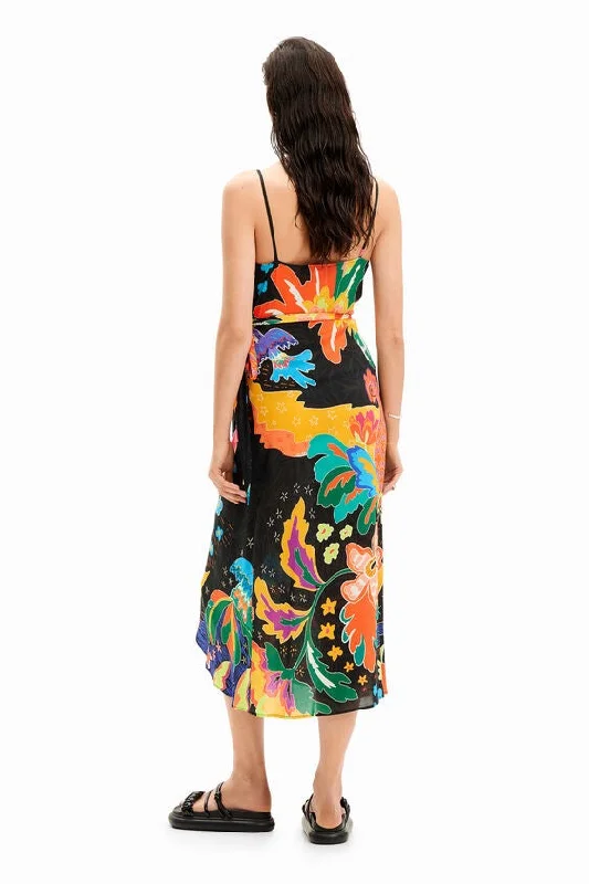 Jungle Wrap Dress