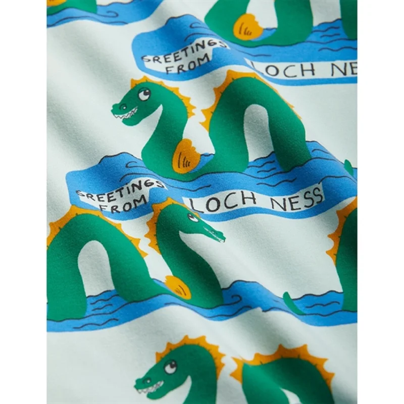 Mini Rodini Green Loch Ness Aop Leggings