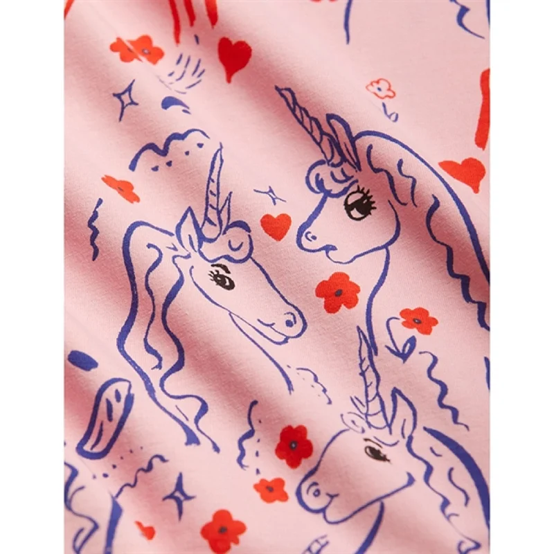 Mini Rodini Pink Scottish Unicorns Aop Leggings