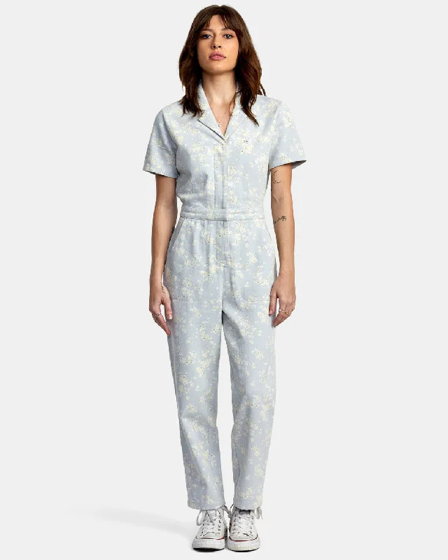 Nightshift Jumpsuit - Shore