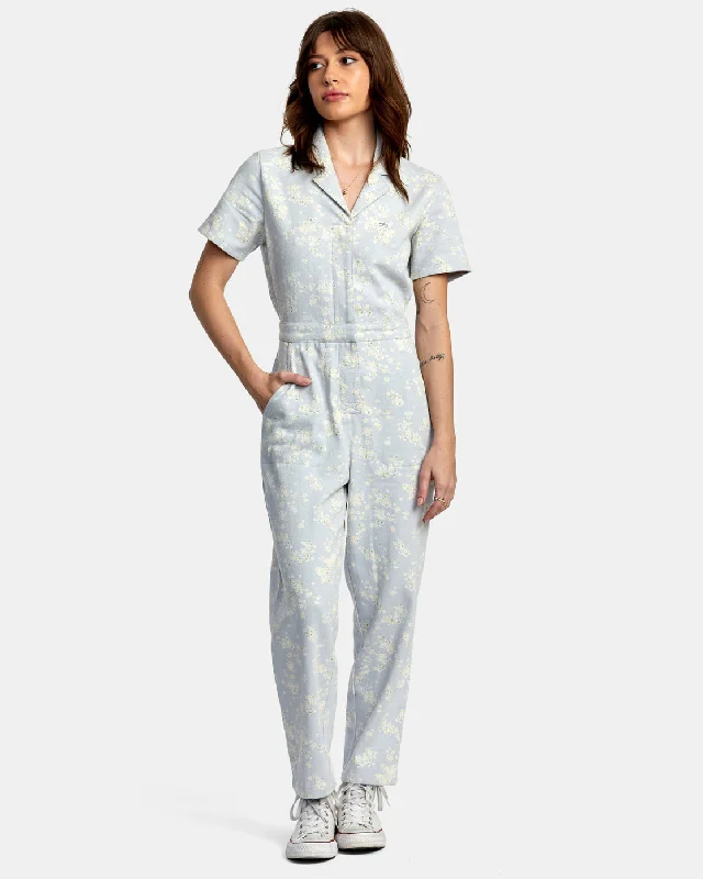 Nightshift Jumpsuit - Shore