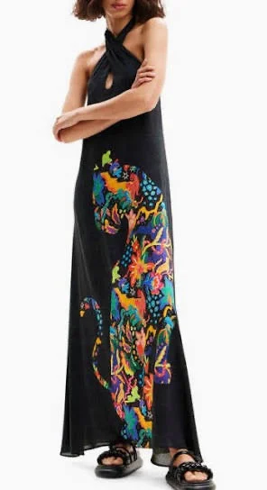 Panther Maxi  Dress