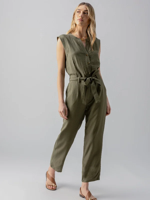 Prima Jumpsuit Burnt Olive