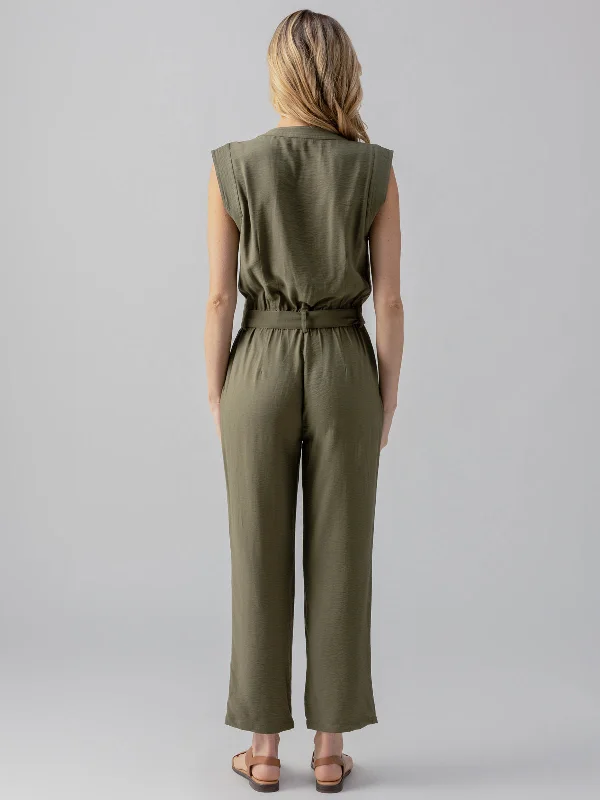 Prima Jumpsuit Burnt Olive