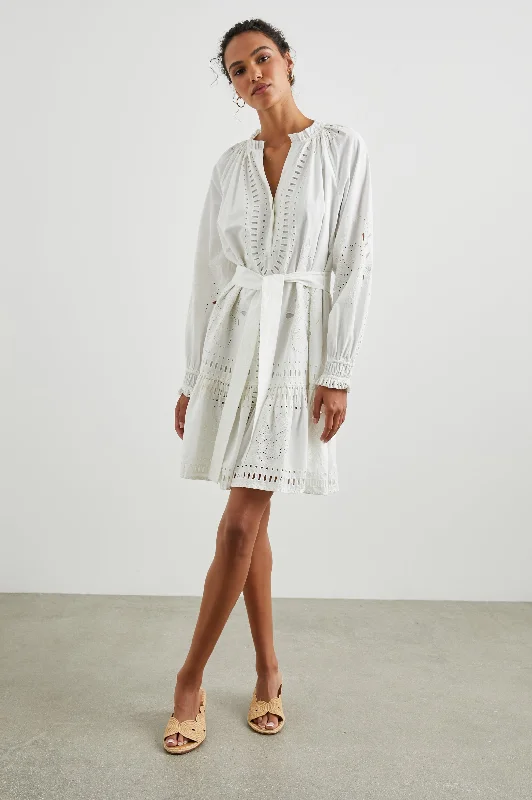 SAYLOR DRESS - WHITE