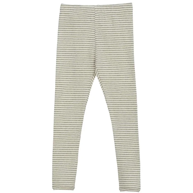 Serendipity Sage/Ecru Stripe Leggings