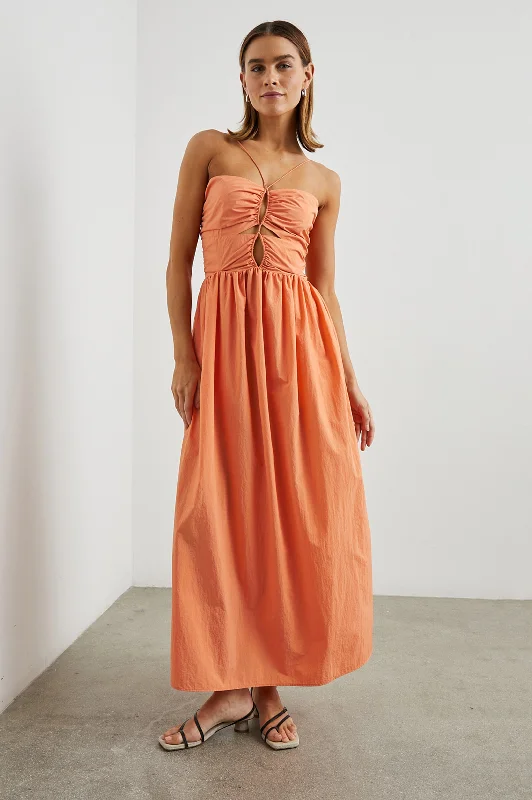 SILVIA DRESS - PAPAYA