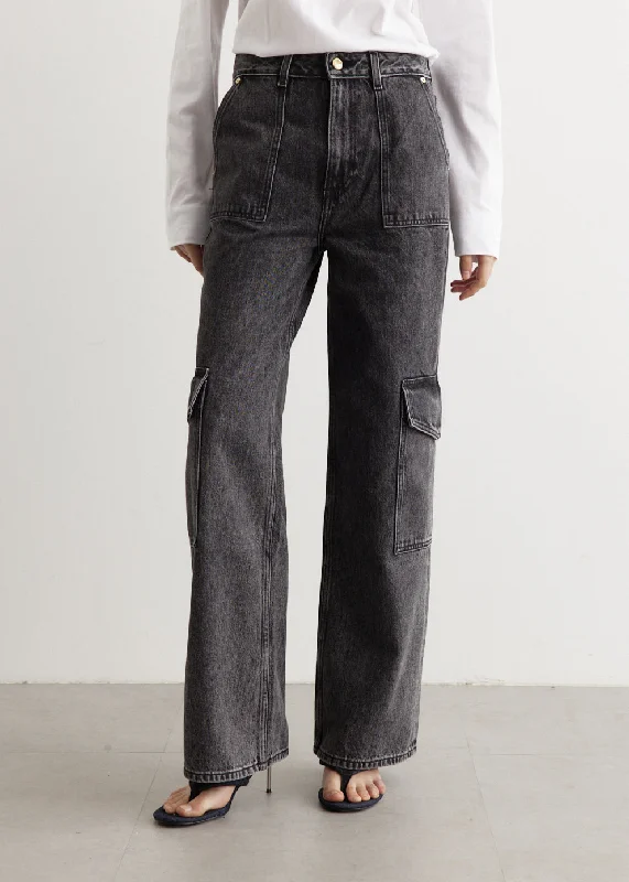 Snow Washed Denim Angi Jeans