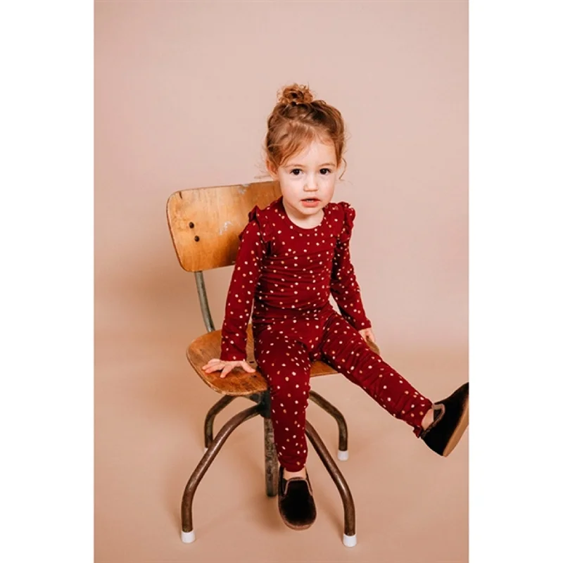 Soft Gallery Cabernet Baby Paula X-mas Leggings