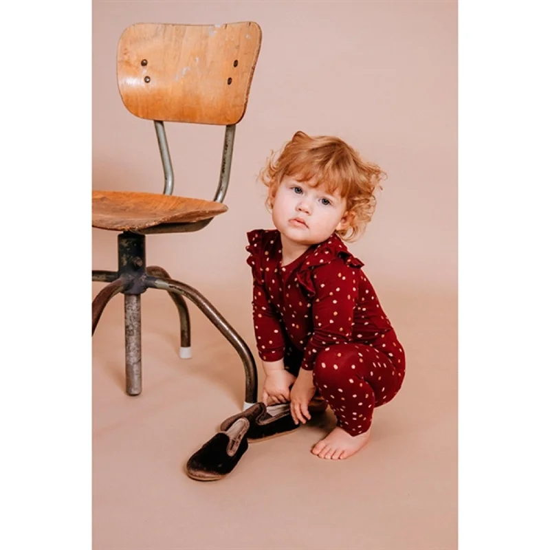 Soft Gallery Cabernet Baby Paula X-mas Leggings