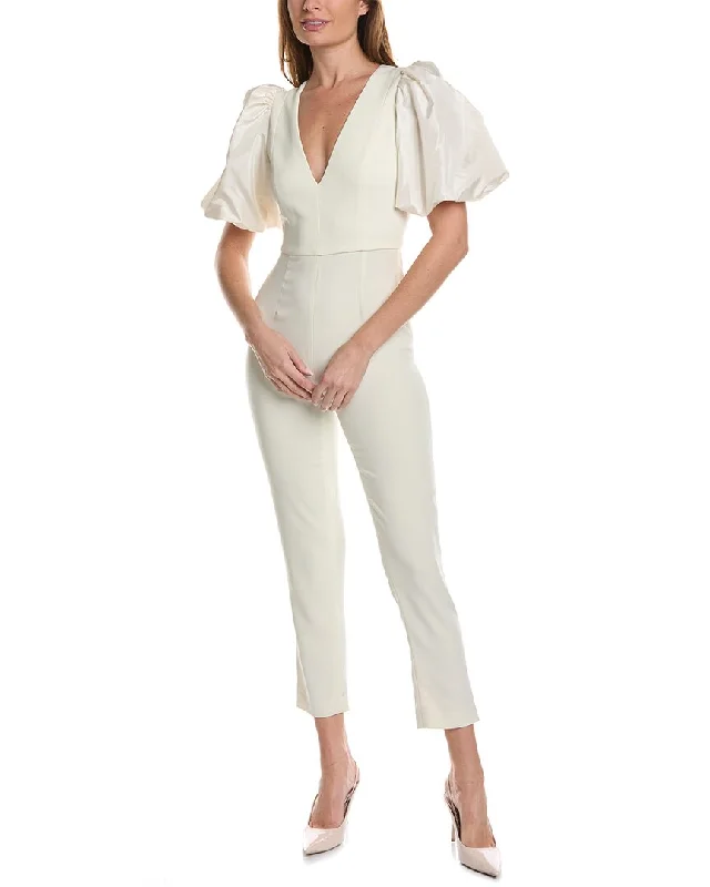 TOCCIN Puff Sleeve Jumpsuit