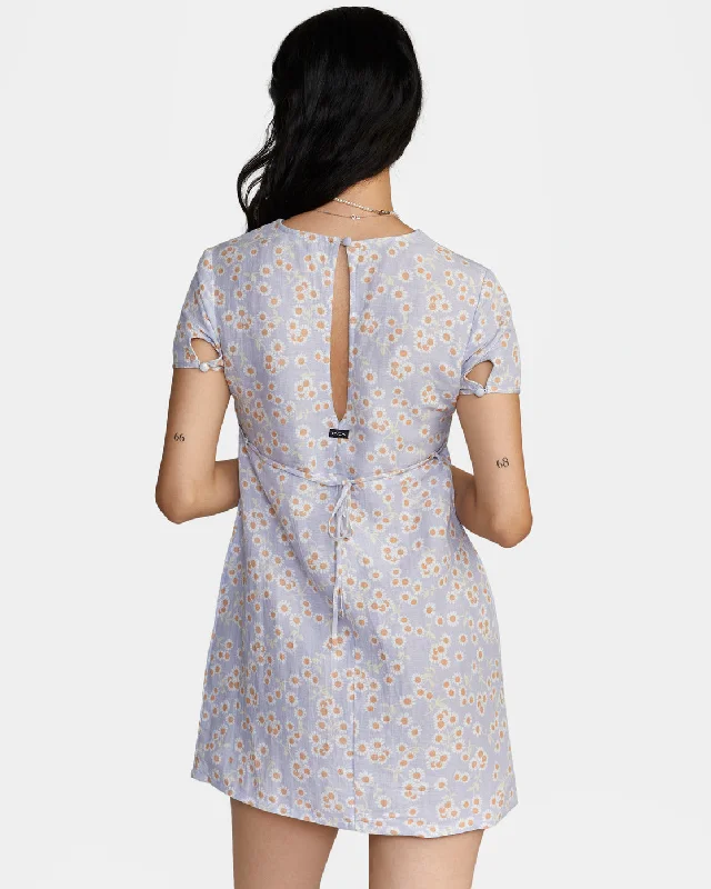 Veda Mini Dress - Cosmic Sky