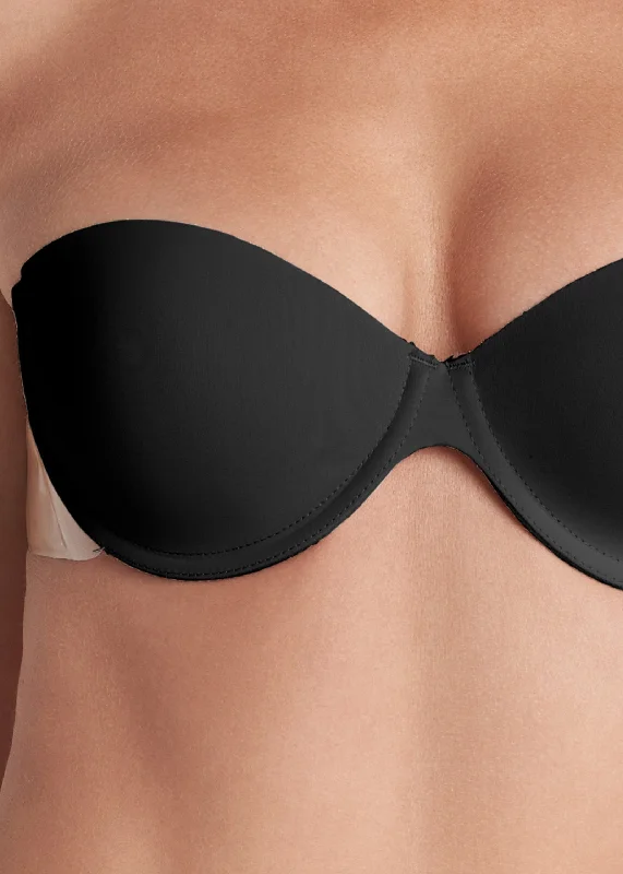 Strapless backless bra - Black