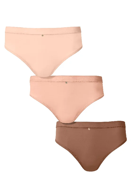 Pearl by VENUS® retro high leg panty 3 pack - Savory Spices