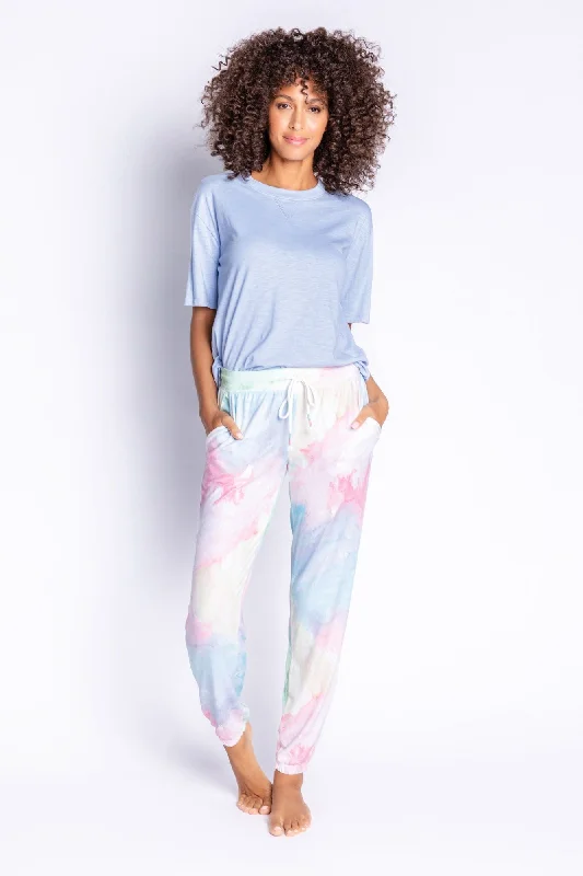 Watercolor Banded Pant