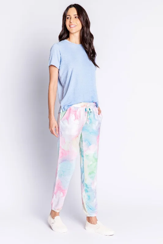 Watercolor Banded Pant