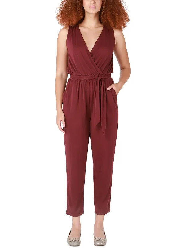 Womens Matte Jersey Jumpsuit