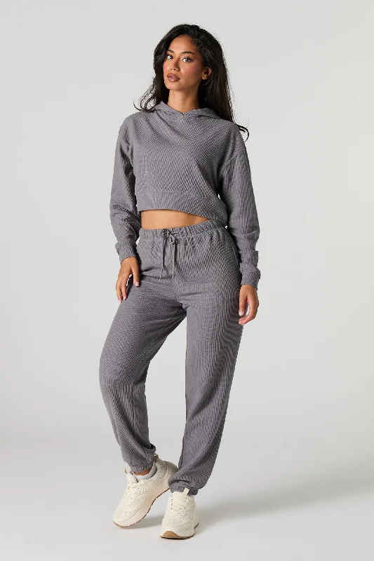 Waffle Knit Jogger